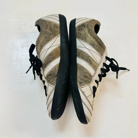 Vintage Womens CHRISTIAN DIOR Sneakers Shoes Monogram Brown Beige siz 36.56.5